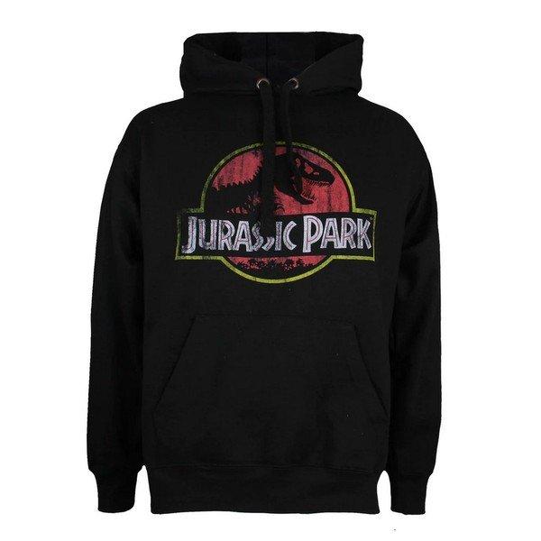 Kapuzenpullover Herren Schwarz M von Jurassic Park