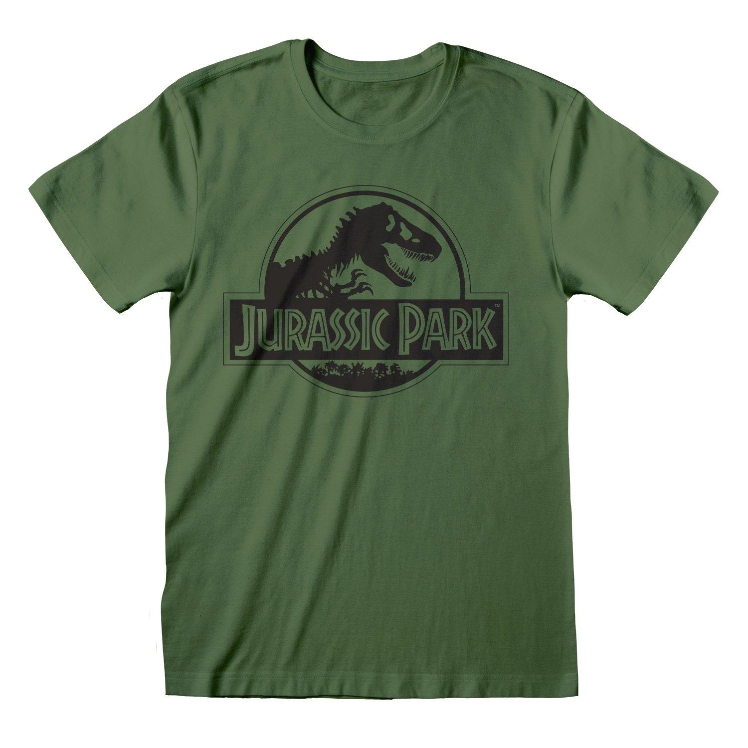 Tshirt Damen Grün S von Jurassic Park