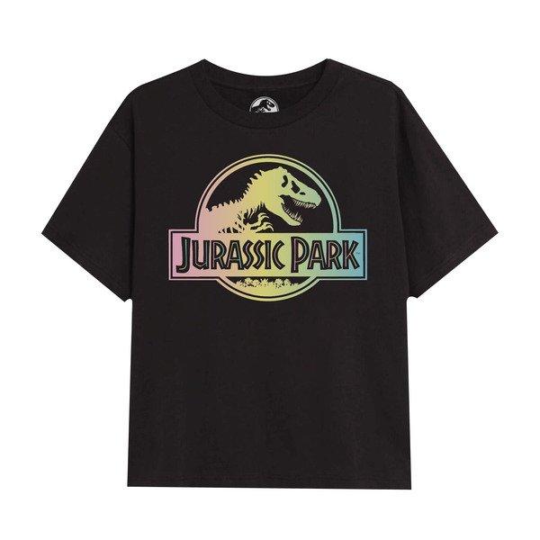 Tshirt Logo Mädchen Schwarz 158 von Jurassic Park