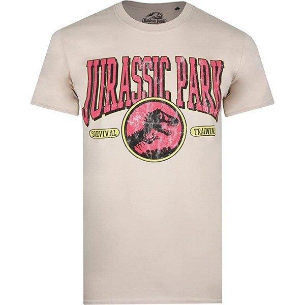 Survival Training Tshirt Herren Sand L von Jurassic Park