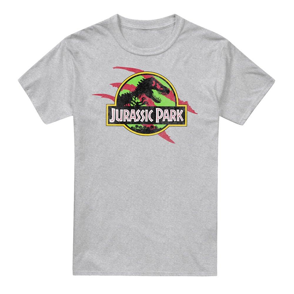 Truck Tshirt Herren Grau XXL von Jurassic Park