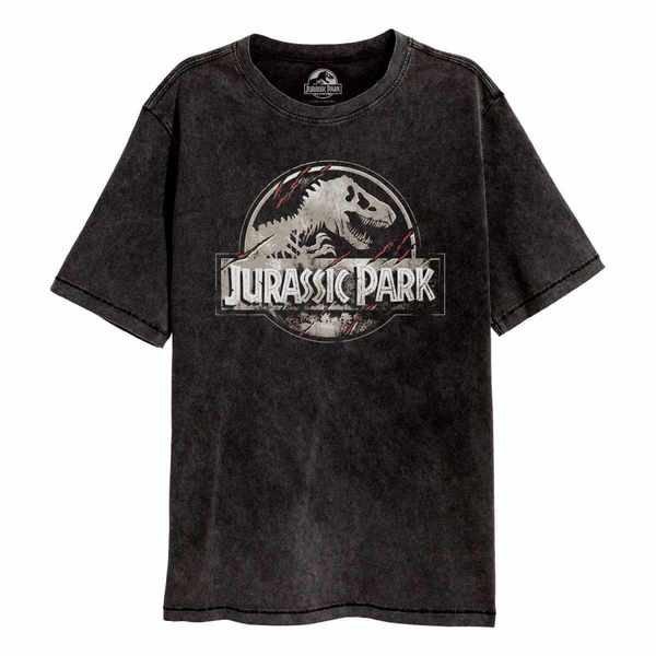 Tshirt Damen Schwarz XL von Jurassic Park