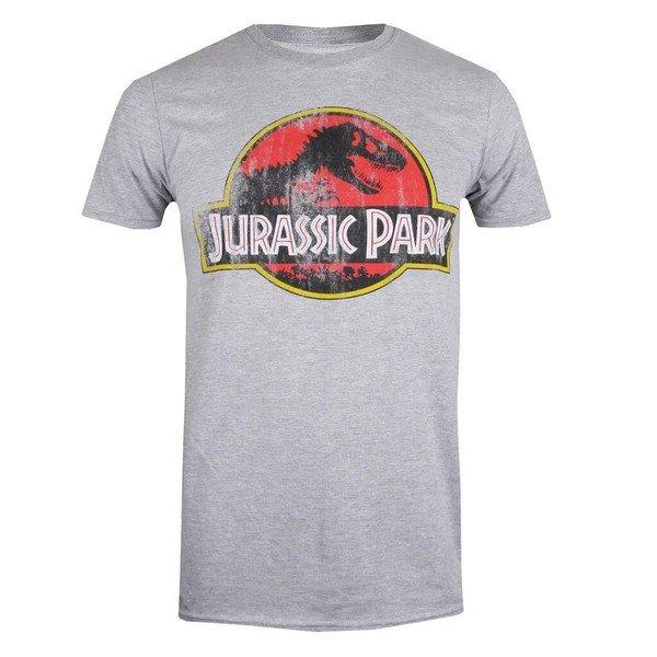 Tshirt Herren Grau S von Jurassic Park