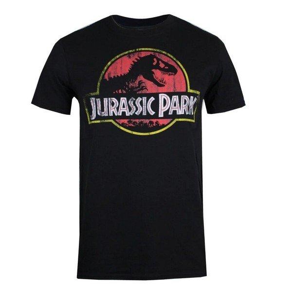 Tshirt Herren Schwarz L von Jurassic Park