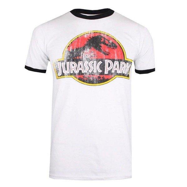 Tshirt Herren Weiss L von Jurassic Park