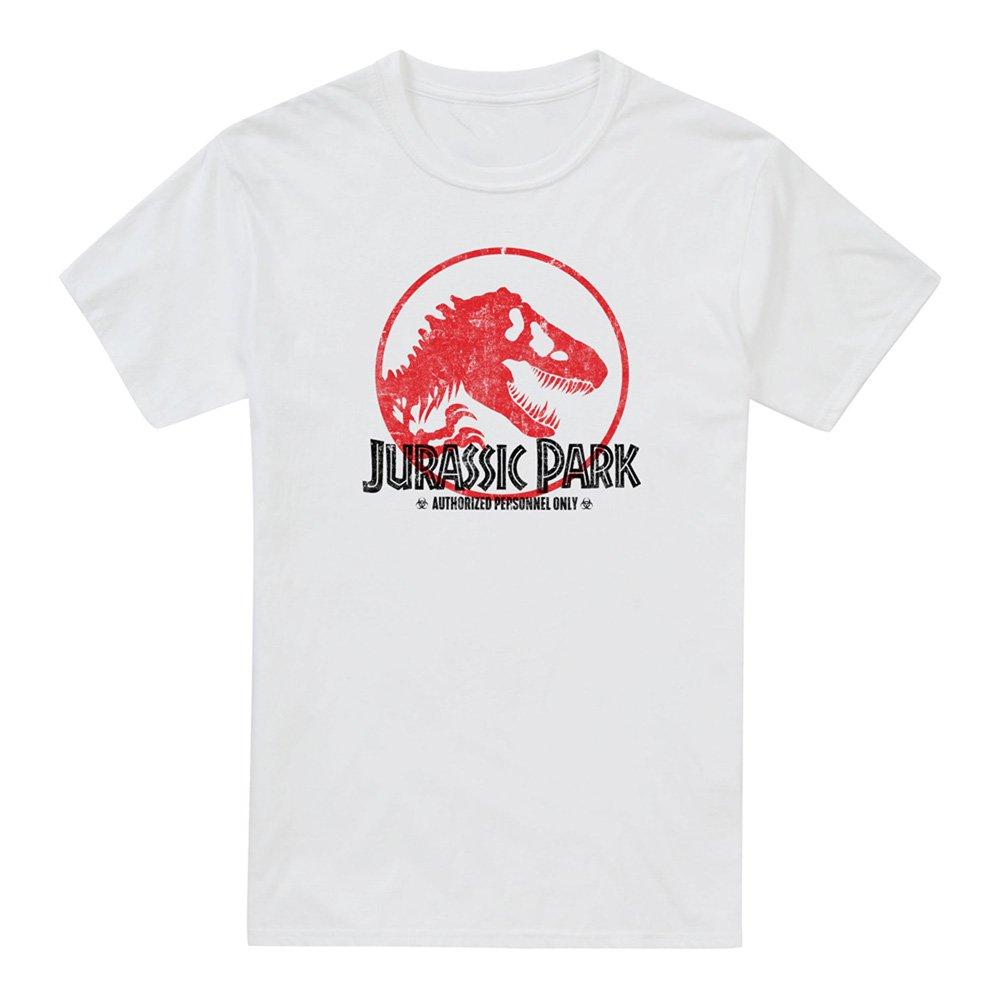 Tshirt Herren Weiss L von Jurassic Park