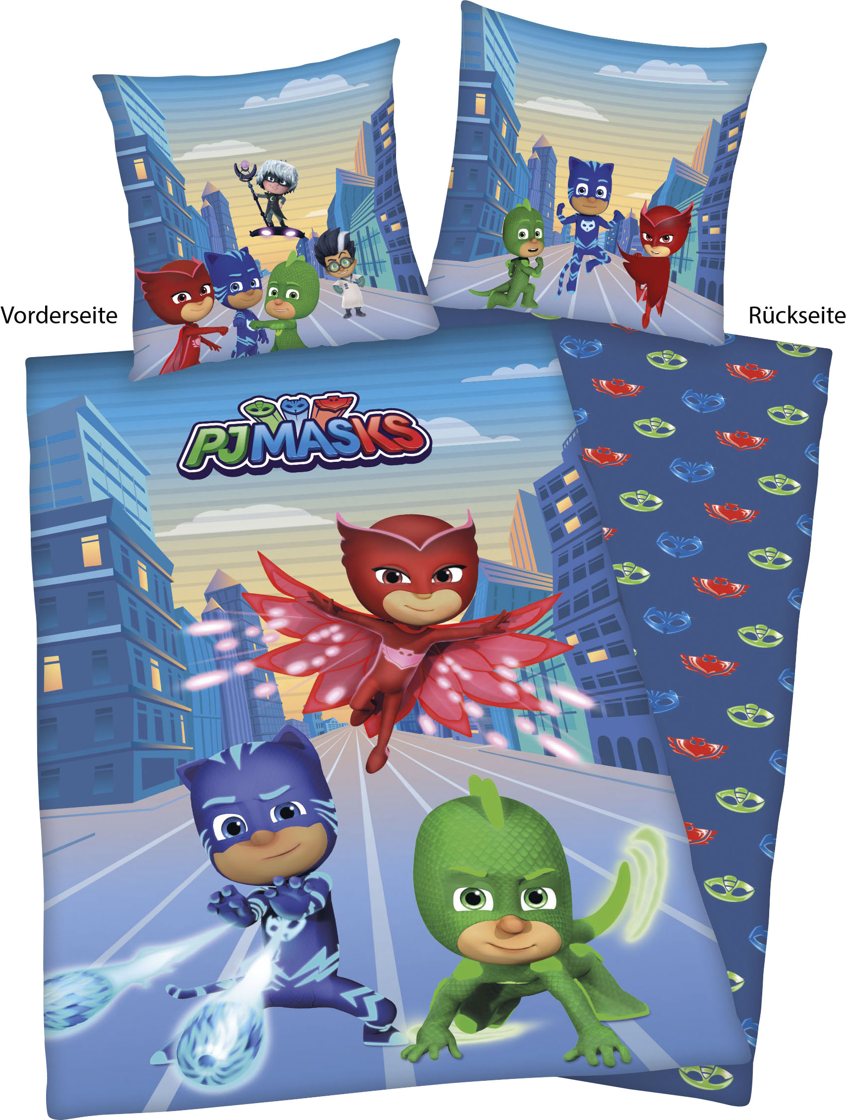 Jurassic World Kinderbettwäsche »PJ Masks«, (2 tlg.) von Jurassic World