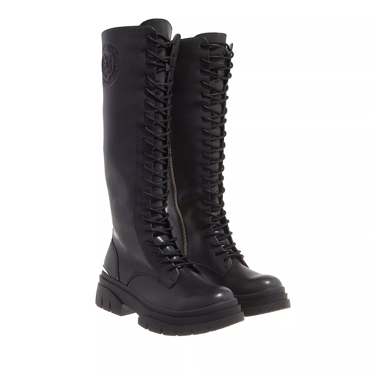 Just Cavalli Boots & Stiefeletten - Fondo Kani Kombat Dis. W3 Shoes - Gr. 36 (EU) - in Schwarz - für Damen von Just Cavalli