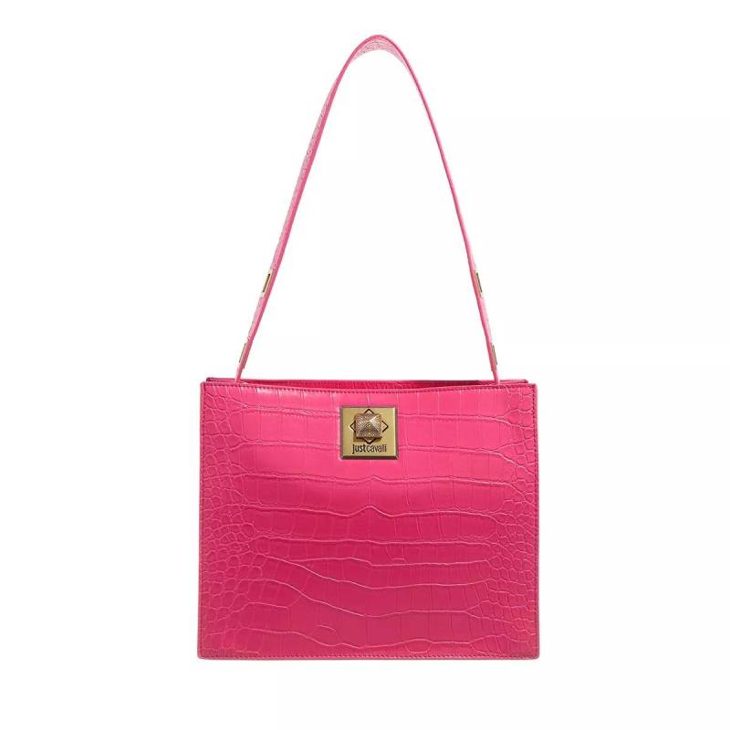 Just Cavalli Henkeltasche - Range G Snake Lock Sketch 4 Bags - Gr. unisize - in Rosa - für Damen von Just Cavalli