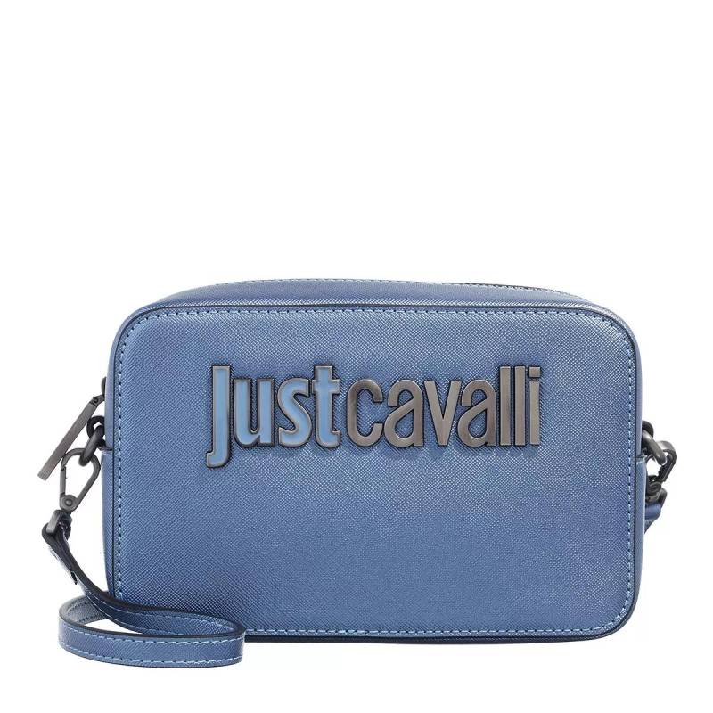 Just Cavalli Umhängetasche - Range B Metal Lettering Sketch 3 Bags - Gr. unisize - in Blau - für Damen von Just Cavalli