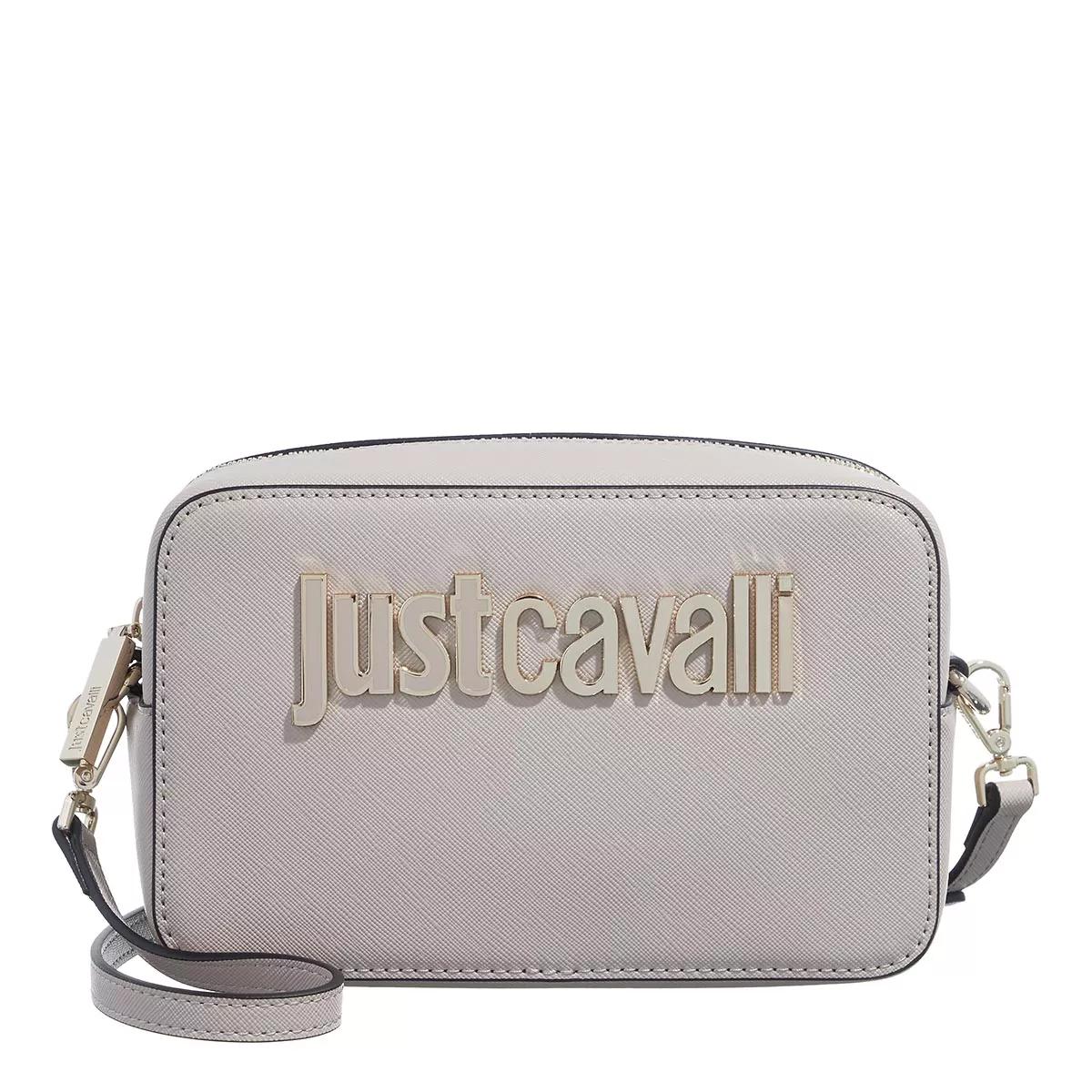 Just Cavalli Umhängetasche - Range B Metal Lettering Sketch 3 Bags - Gr. unisize - in Grau - für Damen von Just Cavalli