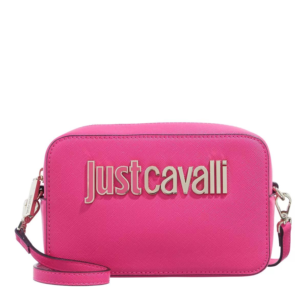 Just Cavalli Umhängetasche - Range B Metal Lettering Sketch 3 Bags - Gr. unisize - in Rosa - für Damen von Just Cavalli