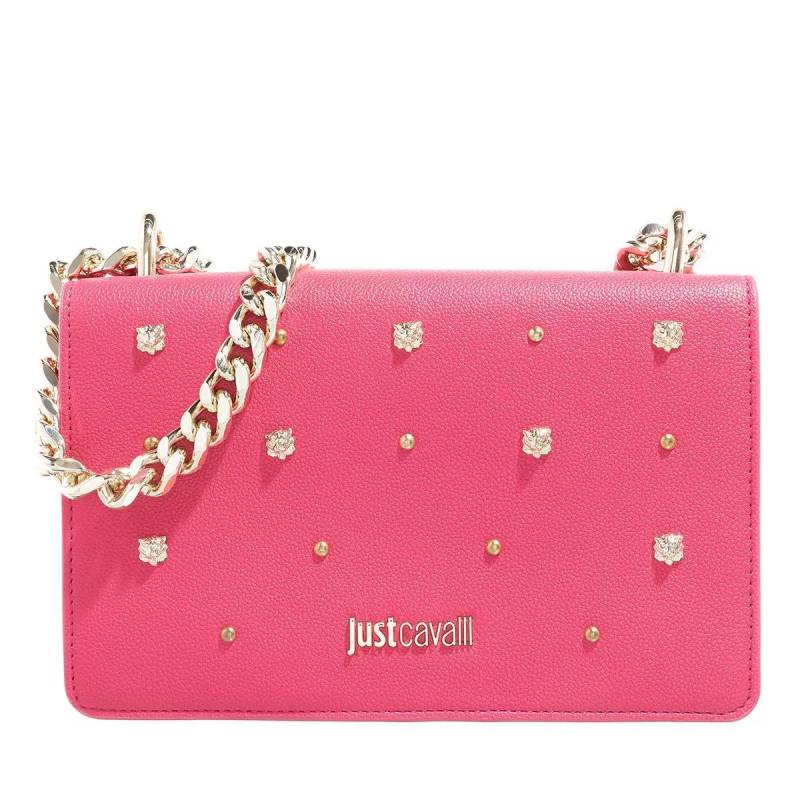 Just Cavalli Umhängetasche - Range R Tiger Studs Sketch 2 Bags - Gr. unisize - in Rosa - für Damen von Just Cavalli