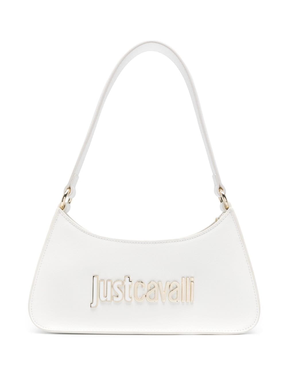 Just Cavalli logo-plaque shoulder bag - White von Just Cavalli