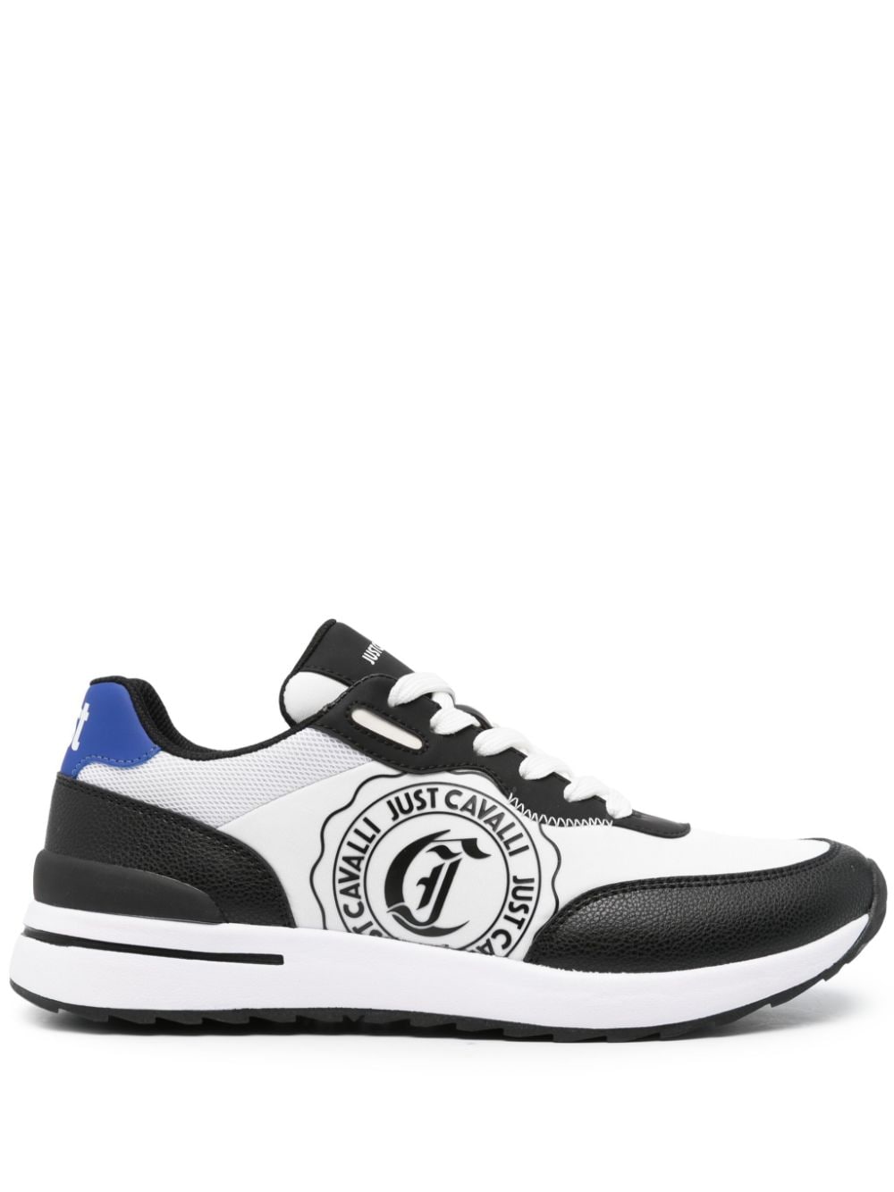 Just Cavalli logo-print sneakers - White von Just Cavalli