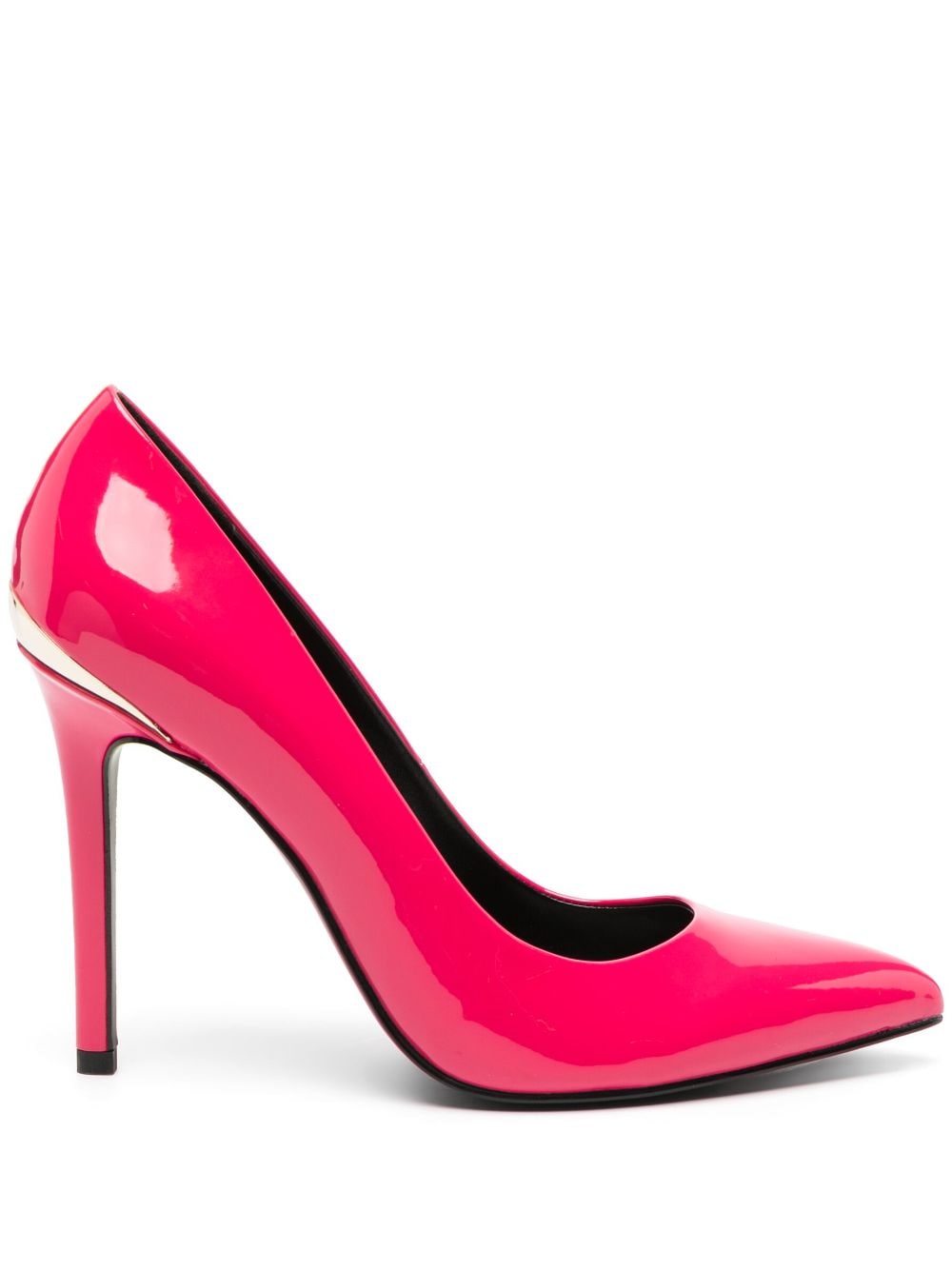 Just Cavalli patent 100mm pointed-toe pumps - Pink von Just Cavalli