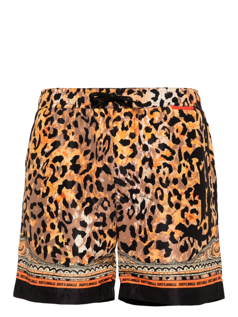 Just Cavalli tiger-print swim shorts - Orange von Just Cavalli