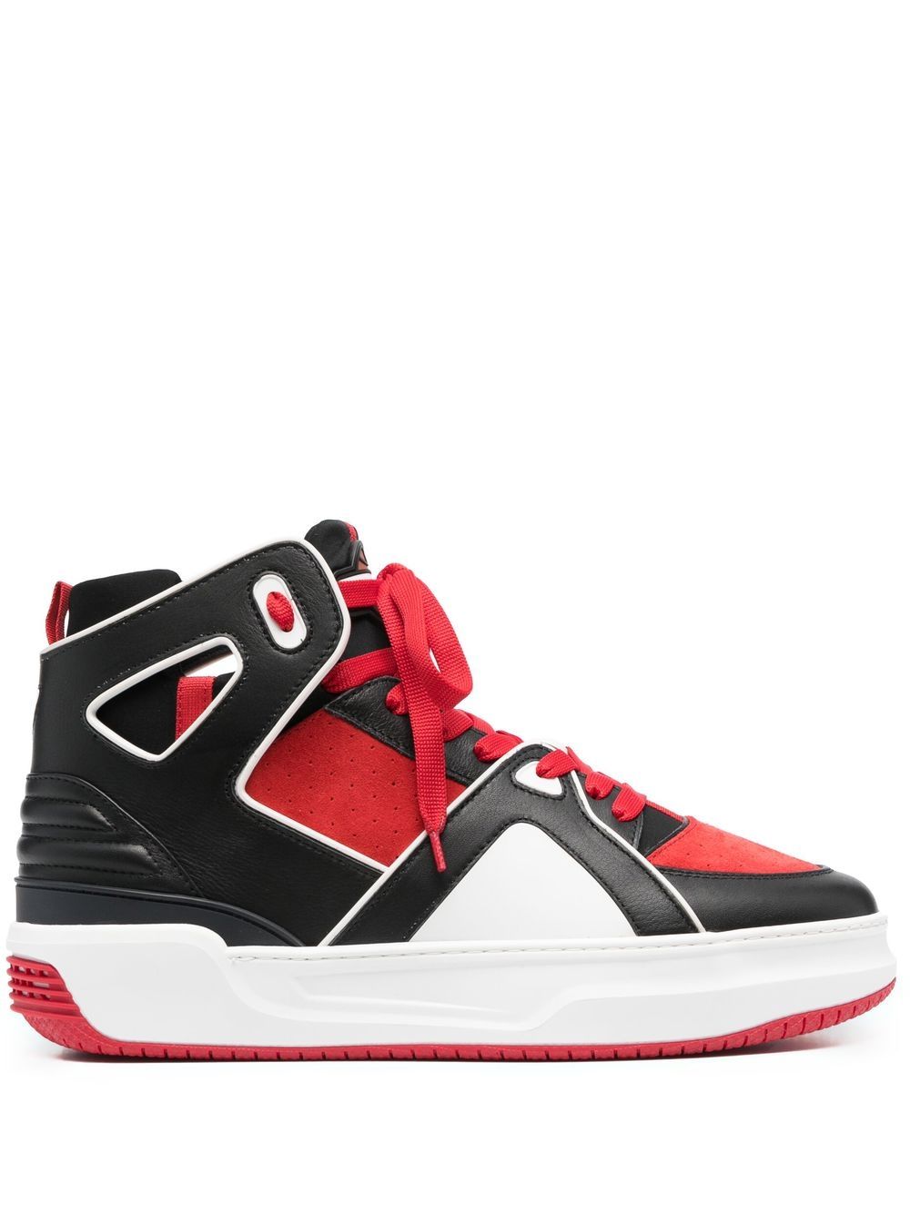 Just Don Basketball Courtside high-top sneakers - Red von Just Don