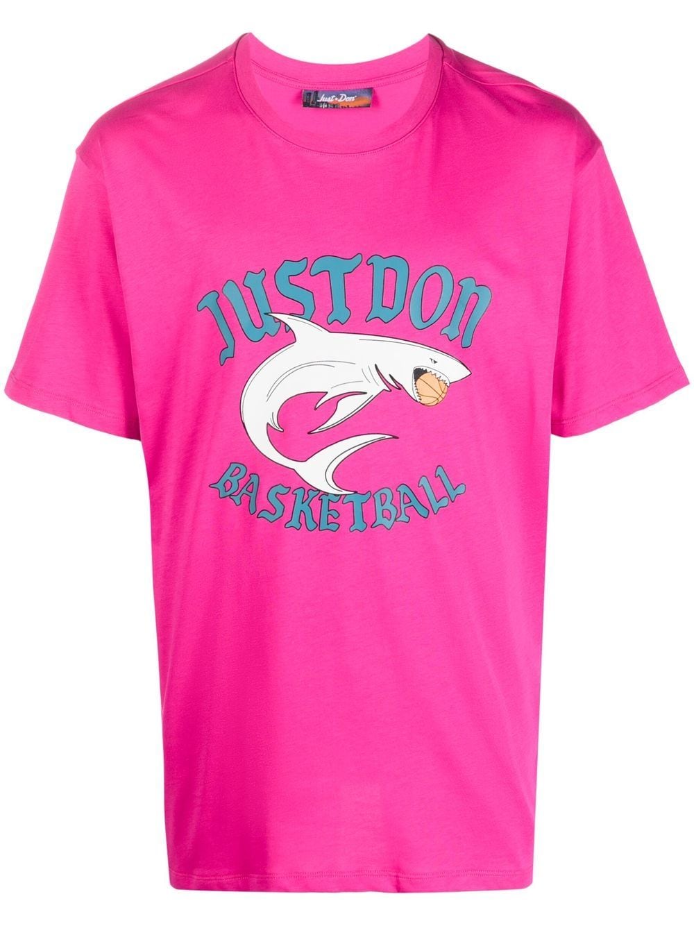 Just Don logo-print T-shirt - Pink von Just Don