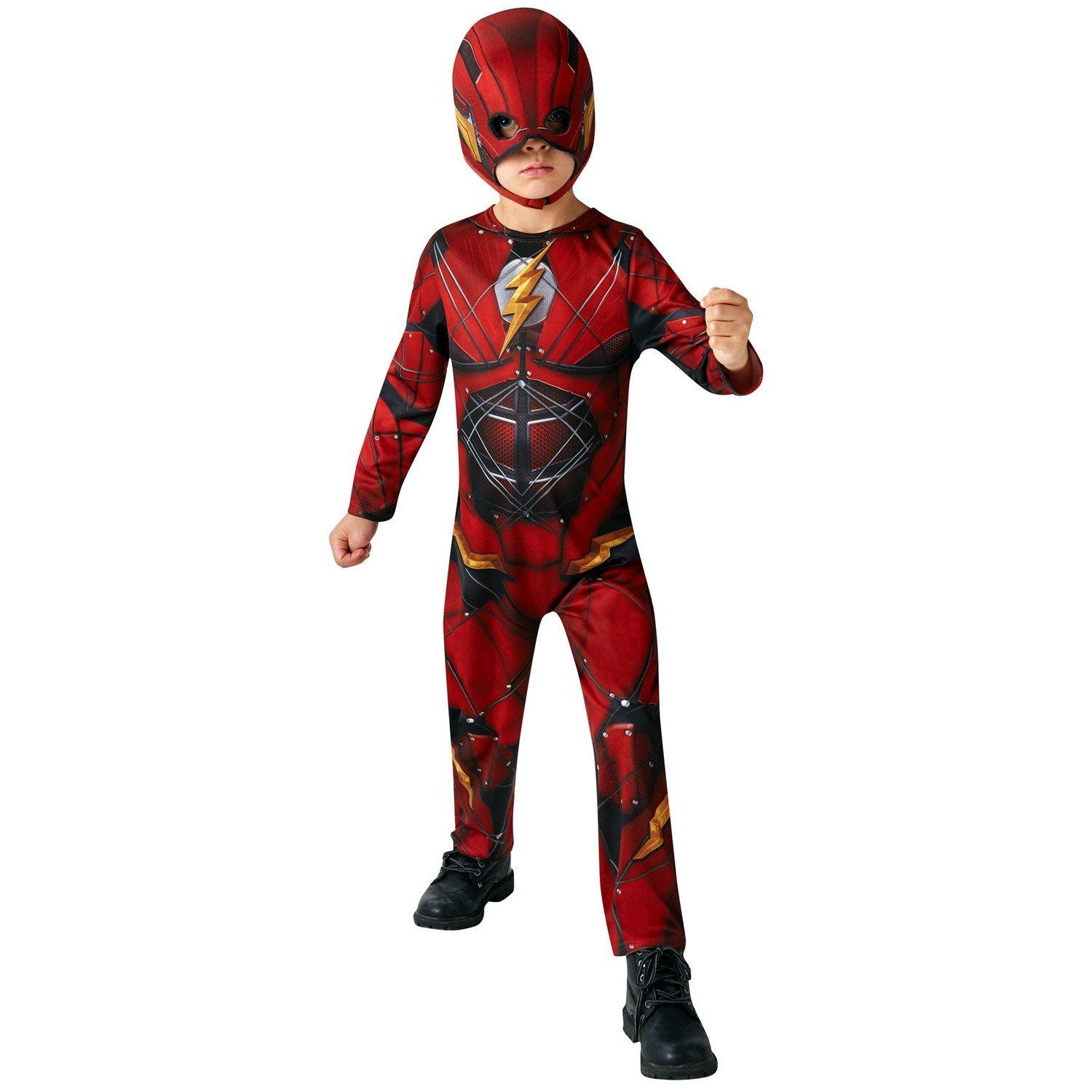 Kostüm ‘” ’the Flash“ Jungen Rot Bunt 140 von Justice League