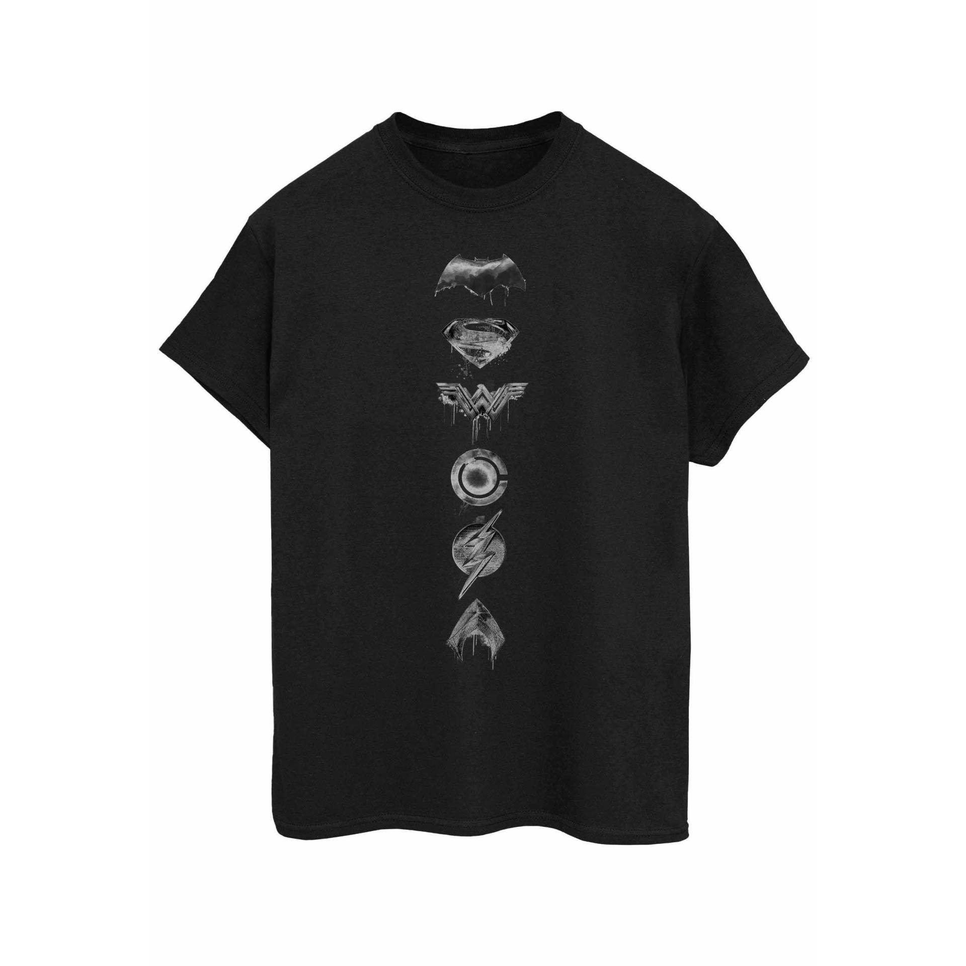 Tshirt Herren Schwarz 3XL von Justice League