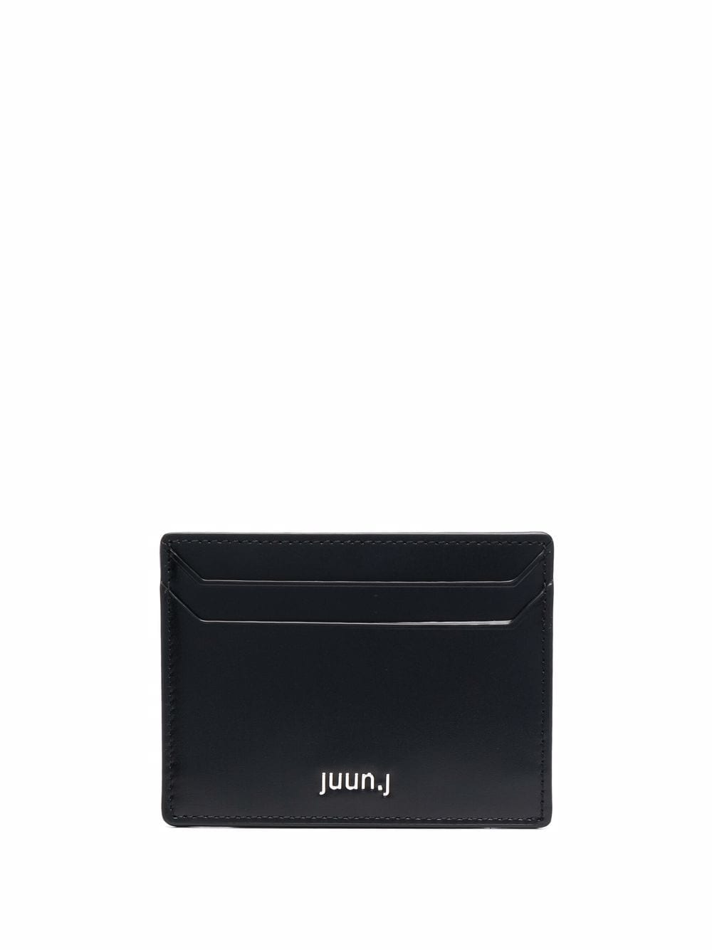 Juun.J logo plaque cardholder - Black von Juun.J
