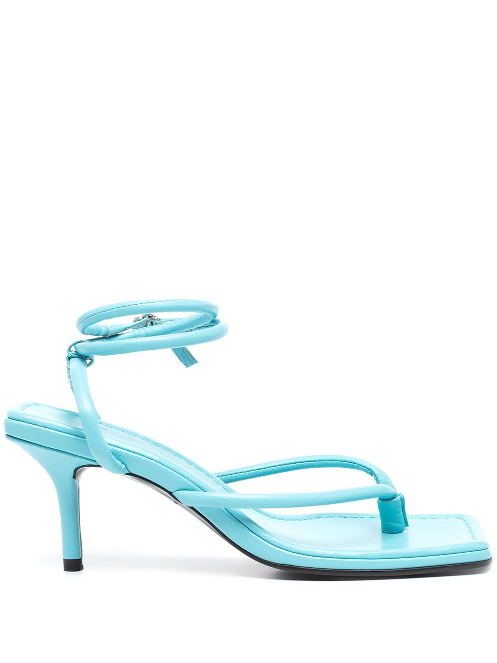 Juun.J padded thong-strap sandals - Blue von Juun.J