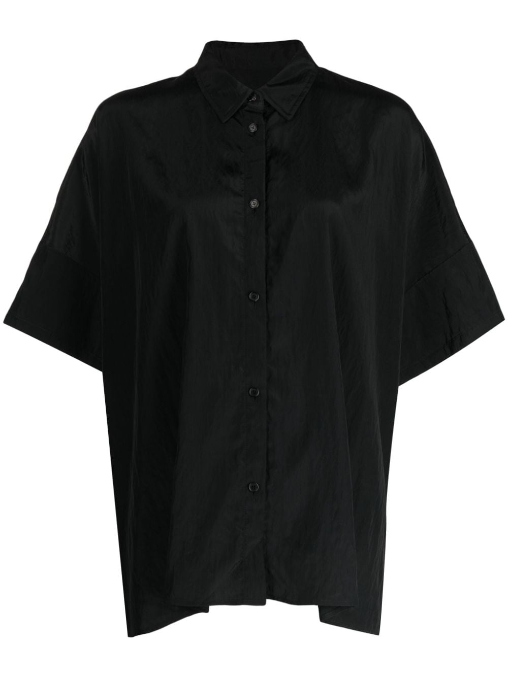 Juun.J short-sleeve buttoned shirt - Black von Juun.J