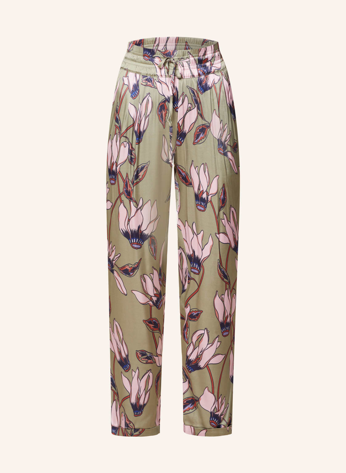 Juvia 7/8-Hose Paula Aus Satin gruen Juvia 7/8-Hose Paula Aus Satin gruen von Juvia