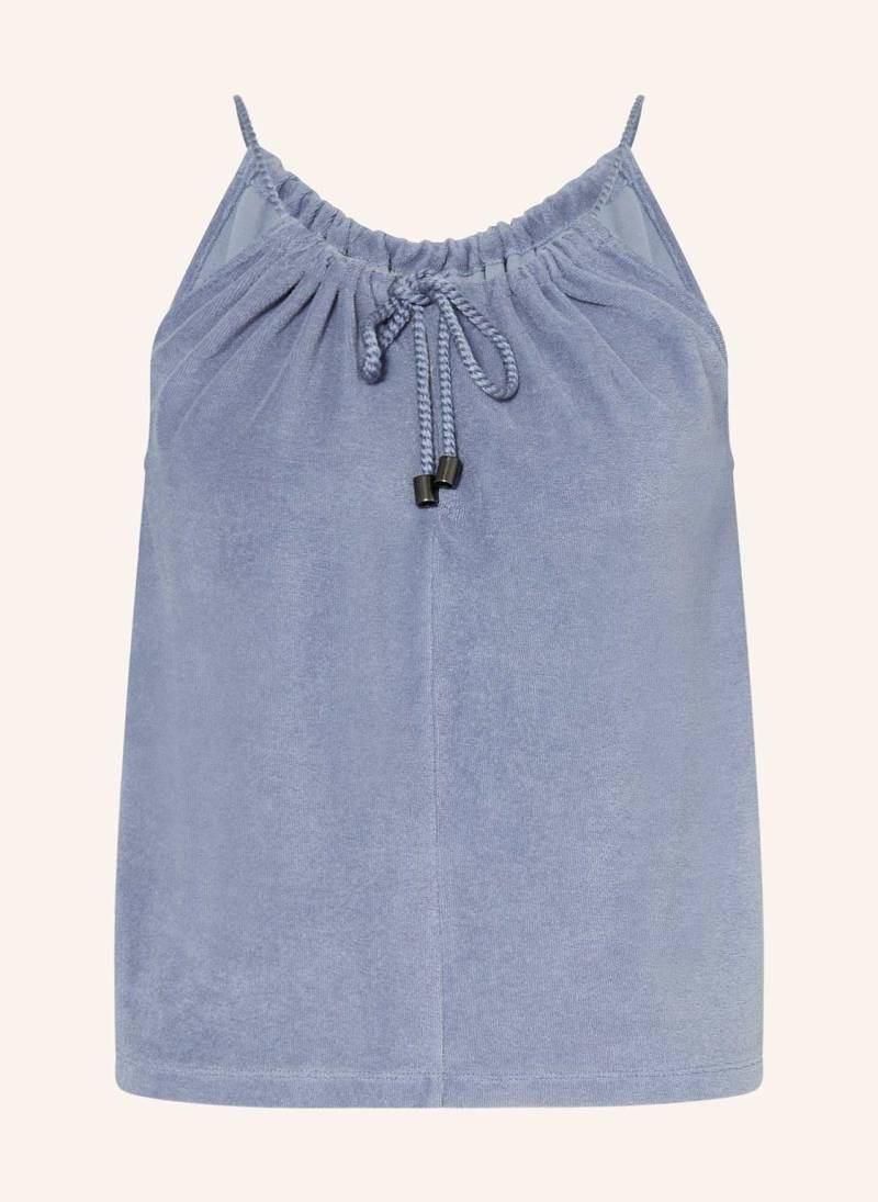 Juvia Frotteetop Floretta blau von Juvia
