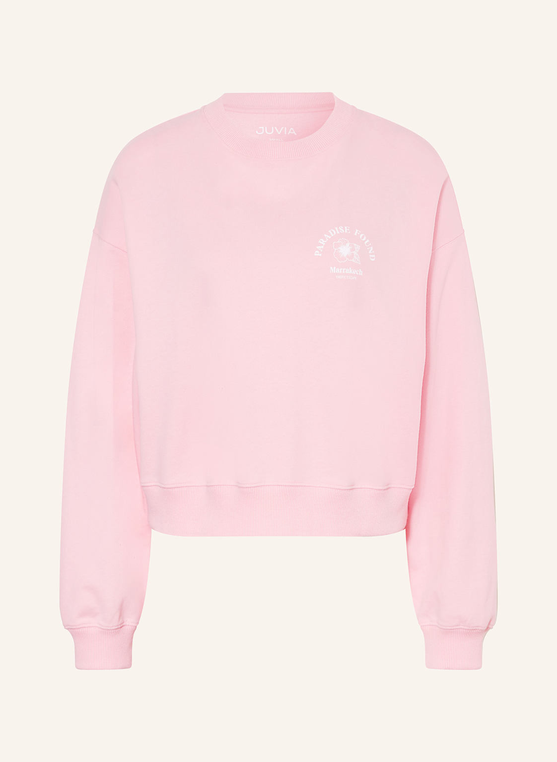Juvia Sweatshirt Juna rosa von Juvia