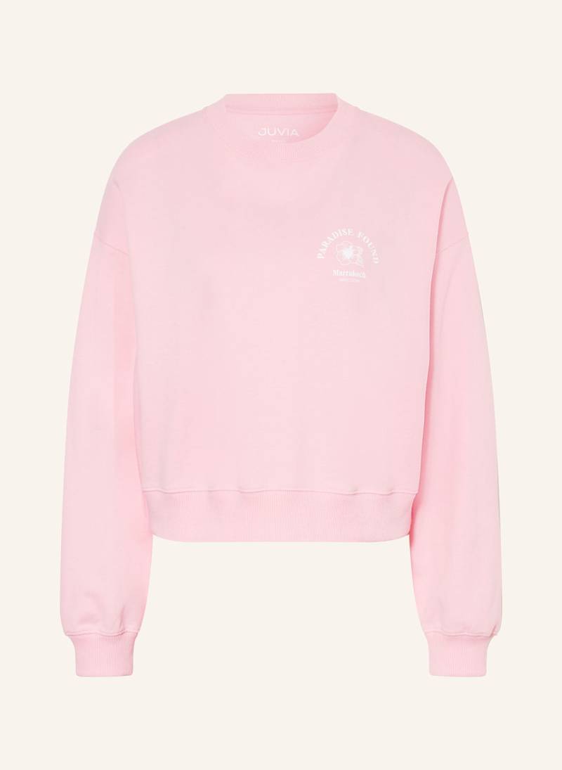 Juvia Sweatshirt Juna rosa von Juvia