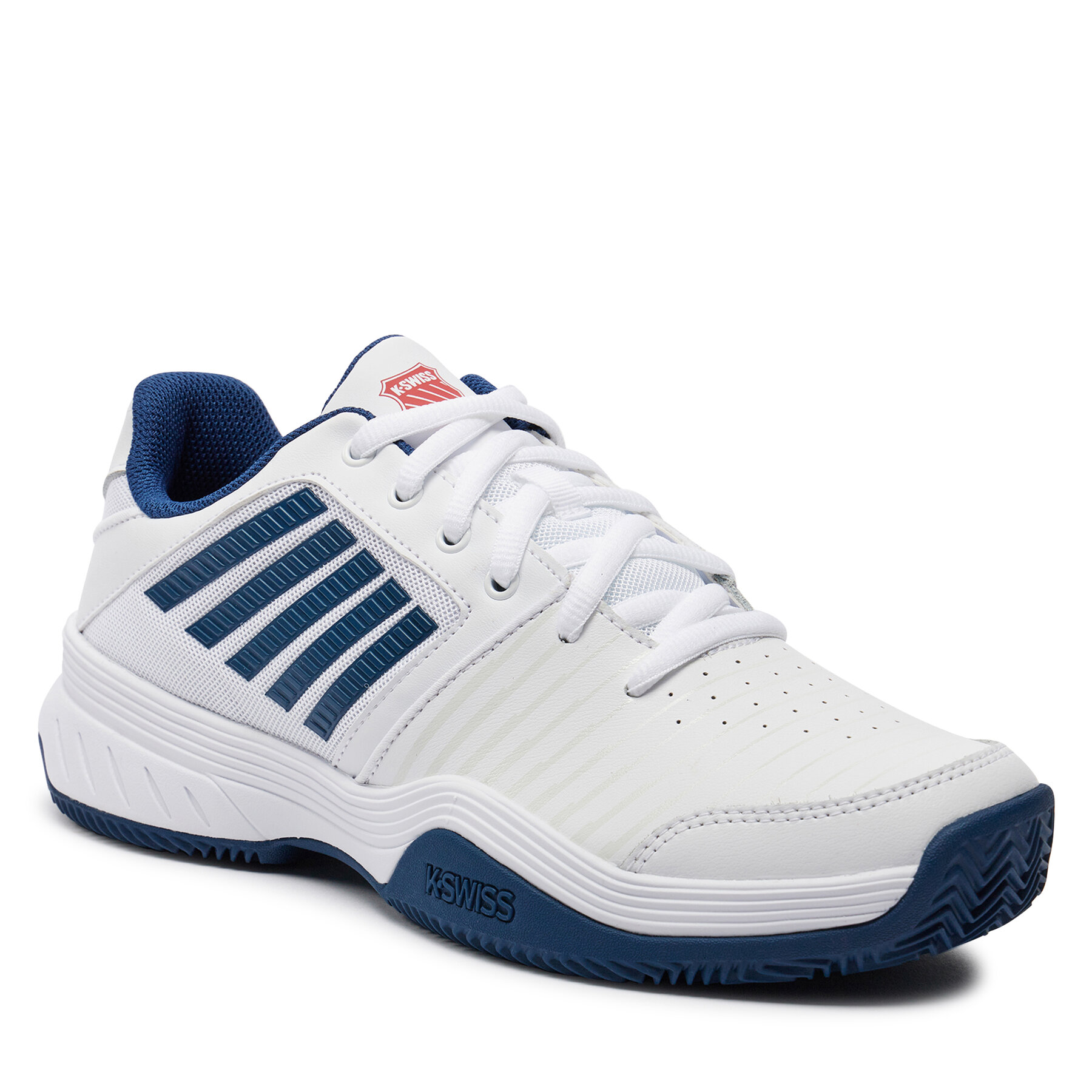 Schuhe K-Swiss Court Express Hb 06750-136-M White/Blue Opal/Lollipop 136 von K-SWISS