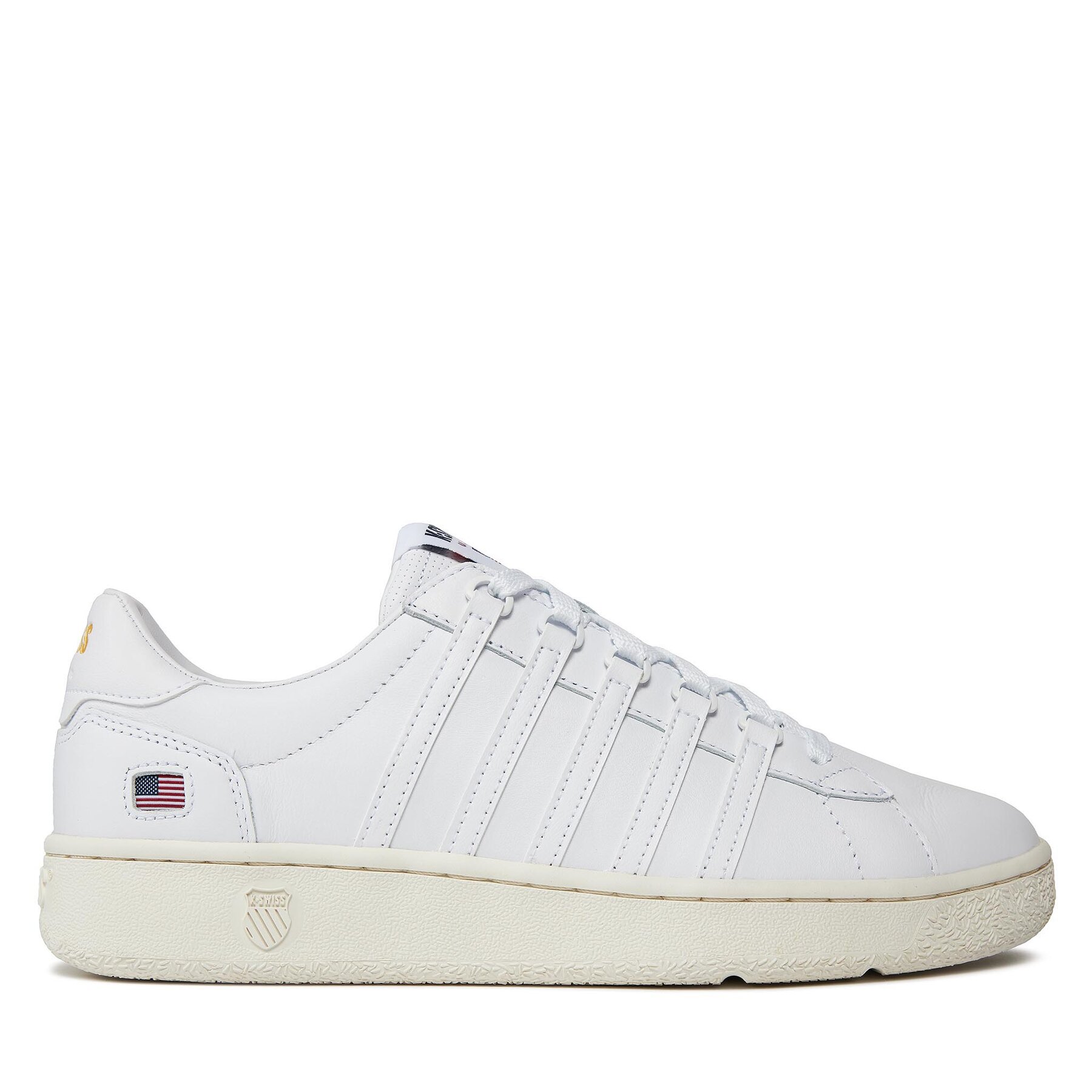 Sneakers K-Swiss 08549-132-M Vntge As Wht/Rhbrb von K-SWISS