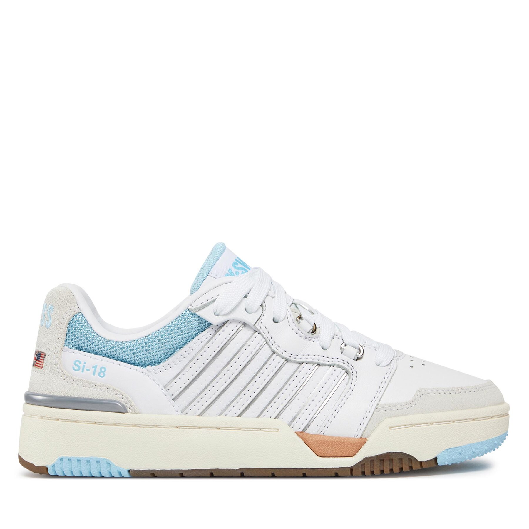 Sneakers K-Swiss 98531-130-M Wht/Skybl/Cyn Sunset von K-SWISS