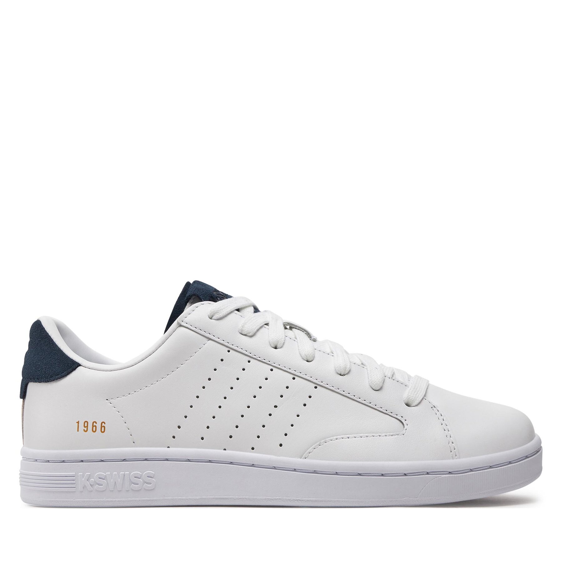 Sneakers K-Swiss Lozan Klub Lth 07263-991-M Wht/Wht/Peacot Sd 991 von K-SWISS