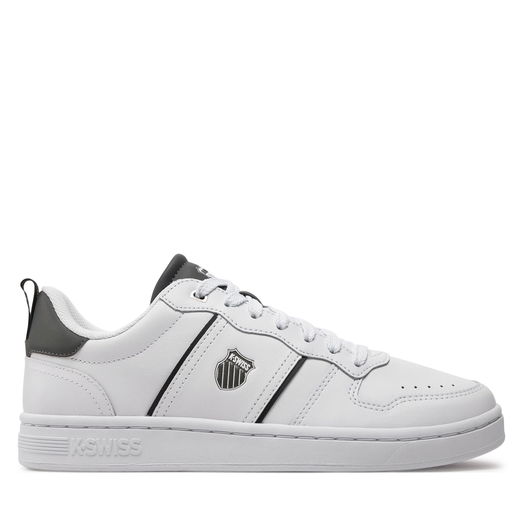 Sneakers K-Swiss Lozan Match Lth 08903-179-M White/Black/Gunmetal 179 von K-SWISS