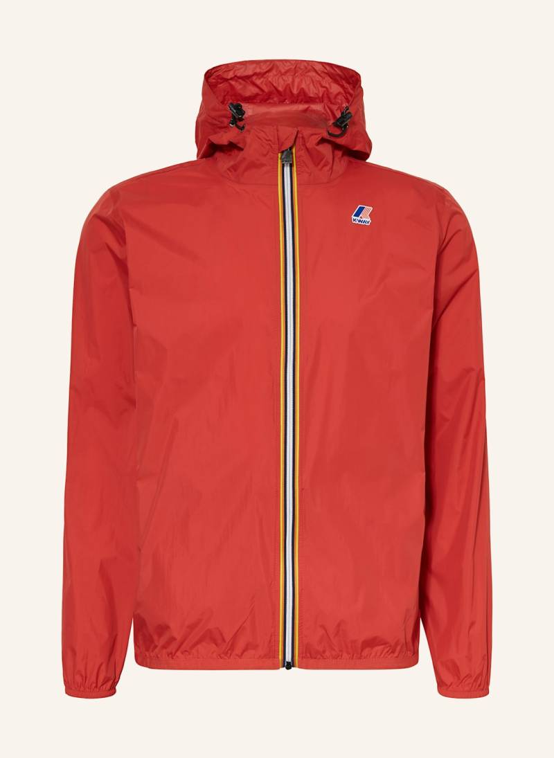 K-Way Regenjacke Claude rot von K-way