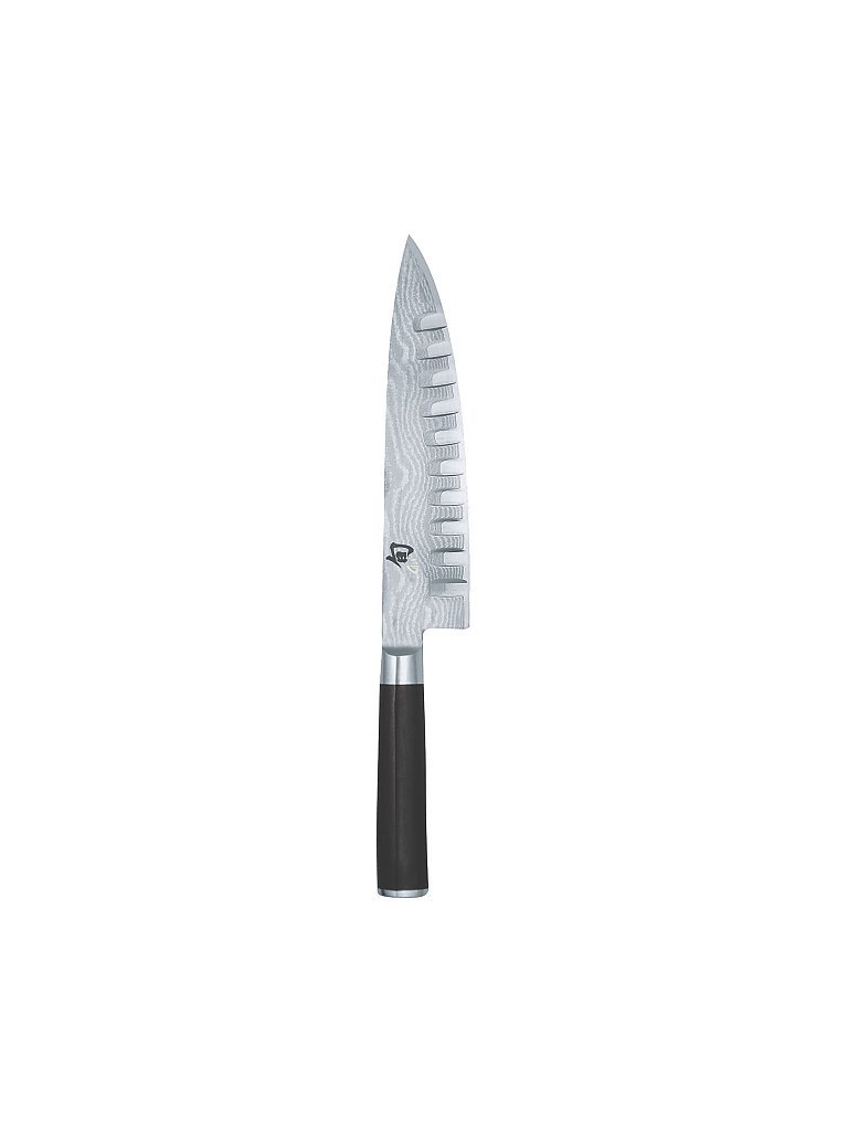 KAI Kochmesser mit Kullenschliff Shun Classic  silber