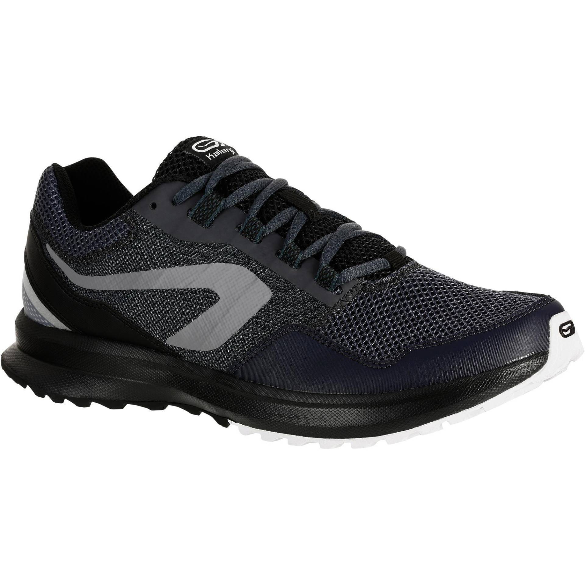 Schuhe - Run Active Grip Herren Schwarz Leicht 42 von KALENJI