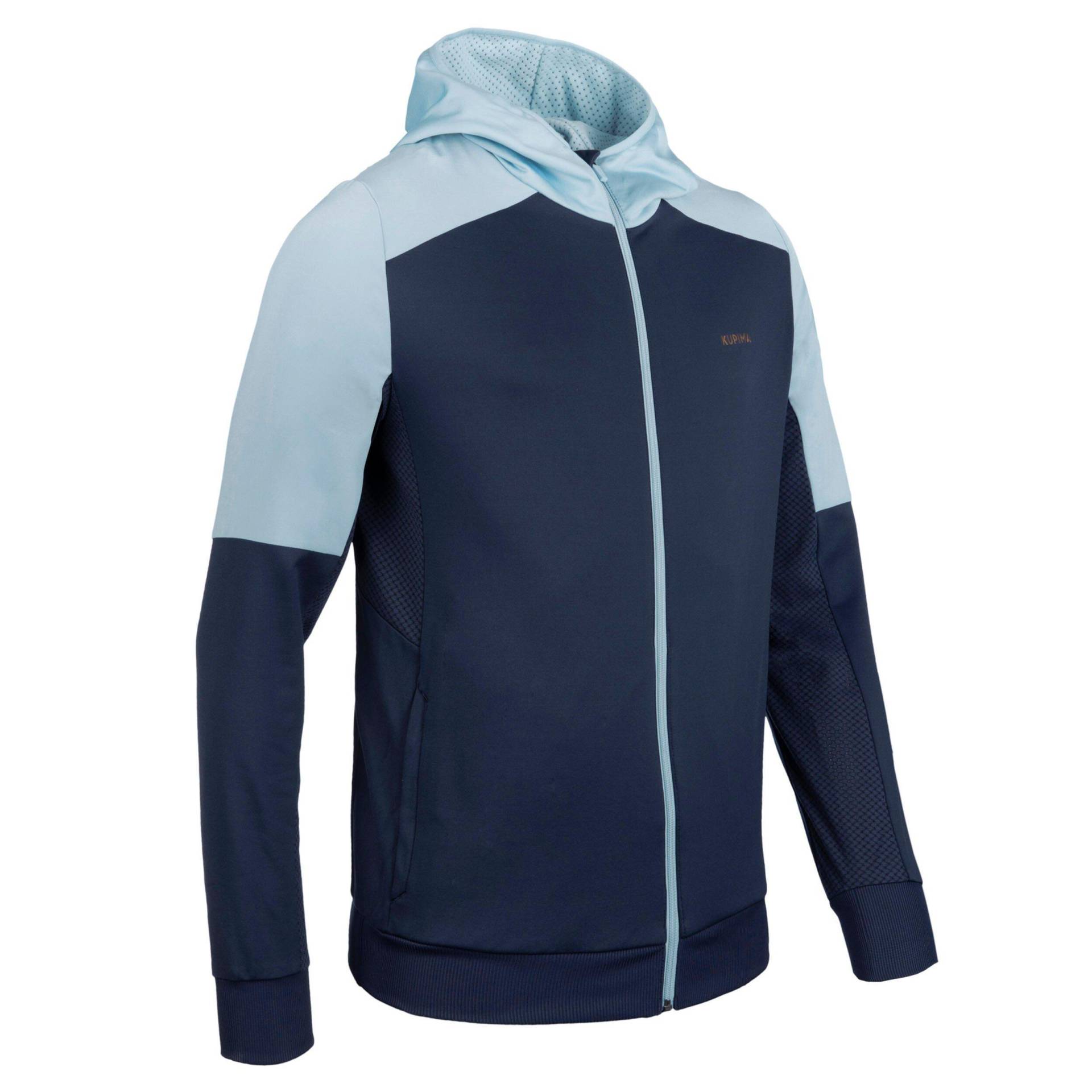 Jacke - Athletics Warm Up Herren Blau Bedruckt XS von KALENJI