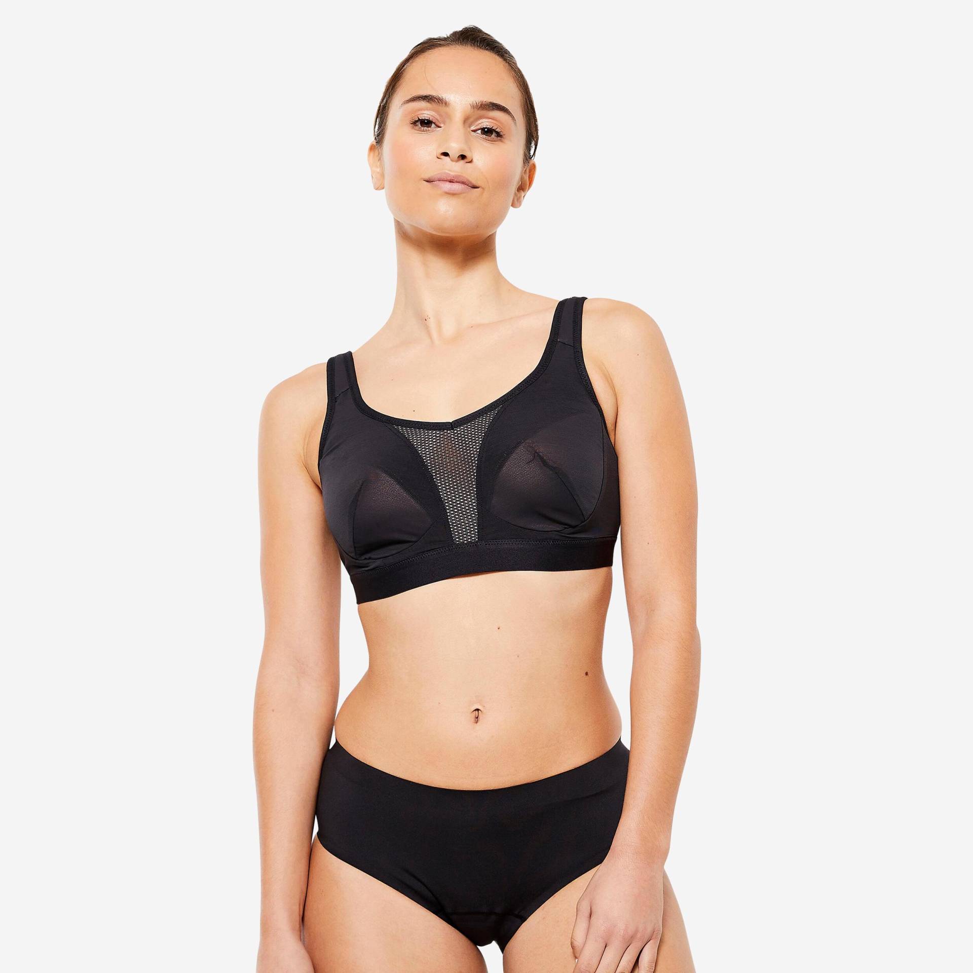 Sport-bh - Run Classic Damen Schwarz S von KALENJI