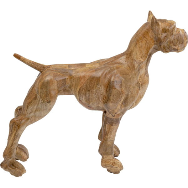 Deko Figur Bulldog Wood 70x78 von KARE DESIGN