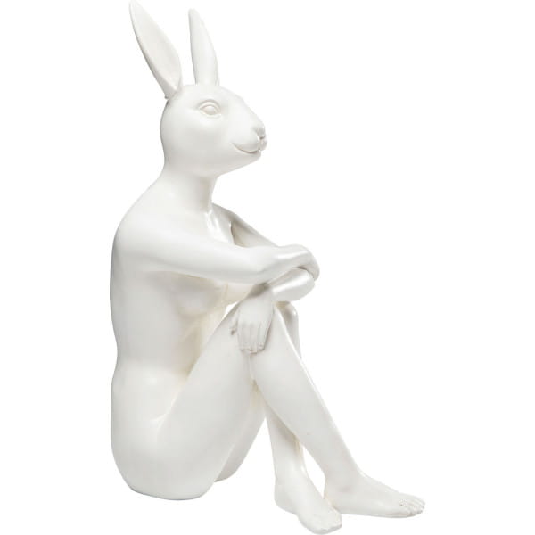 Deko Figur Gangster Rabbit Weiss von KARE DESIGN