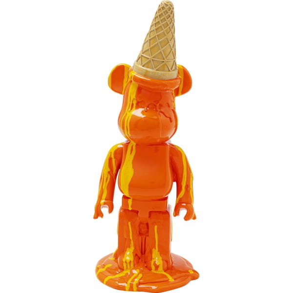 Deko Figur Gelato Bear orange von KARE DESIGN