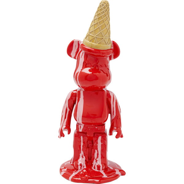 Deko Figur Gelato Bear rot 40 von KARE DESIGN