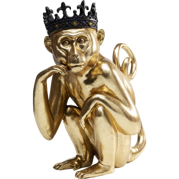 Deko Figur King Lui Gold 35 von KARE DESIGN