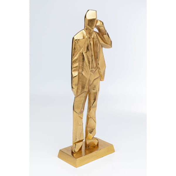 Deko Figur Standing Man gold 62