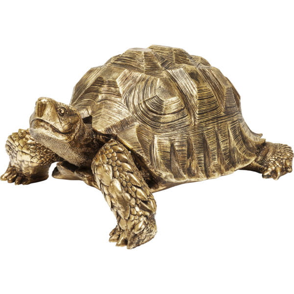 Deko Figur Turtle Gold XL von KARE DESIGN