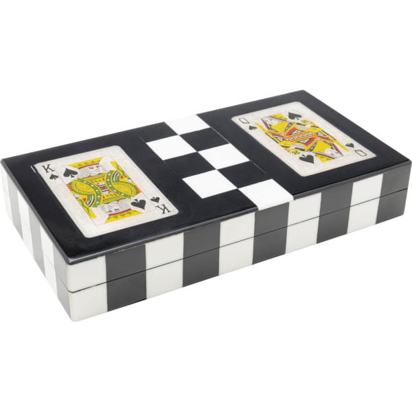 Deko Karten Box Gamble (4-tlg) von KARE DESIGN